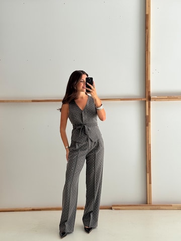 noar studios Top 'BELTED VEST' in Grey