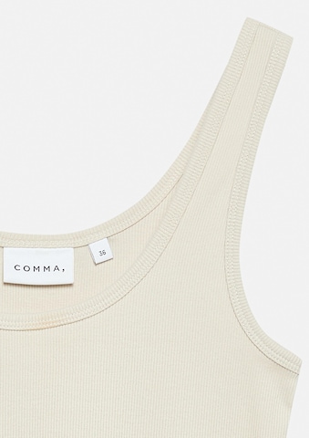COMMA T-Shirt in Beige