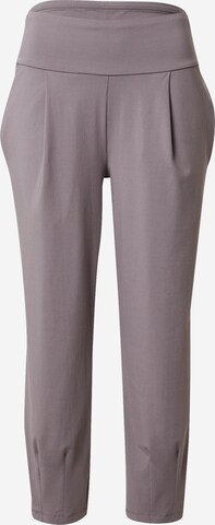 ESPRIT Sportovní kalhoty – hnědá: přední strana