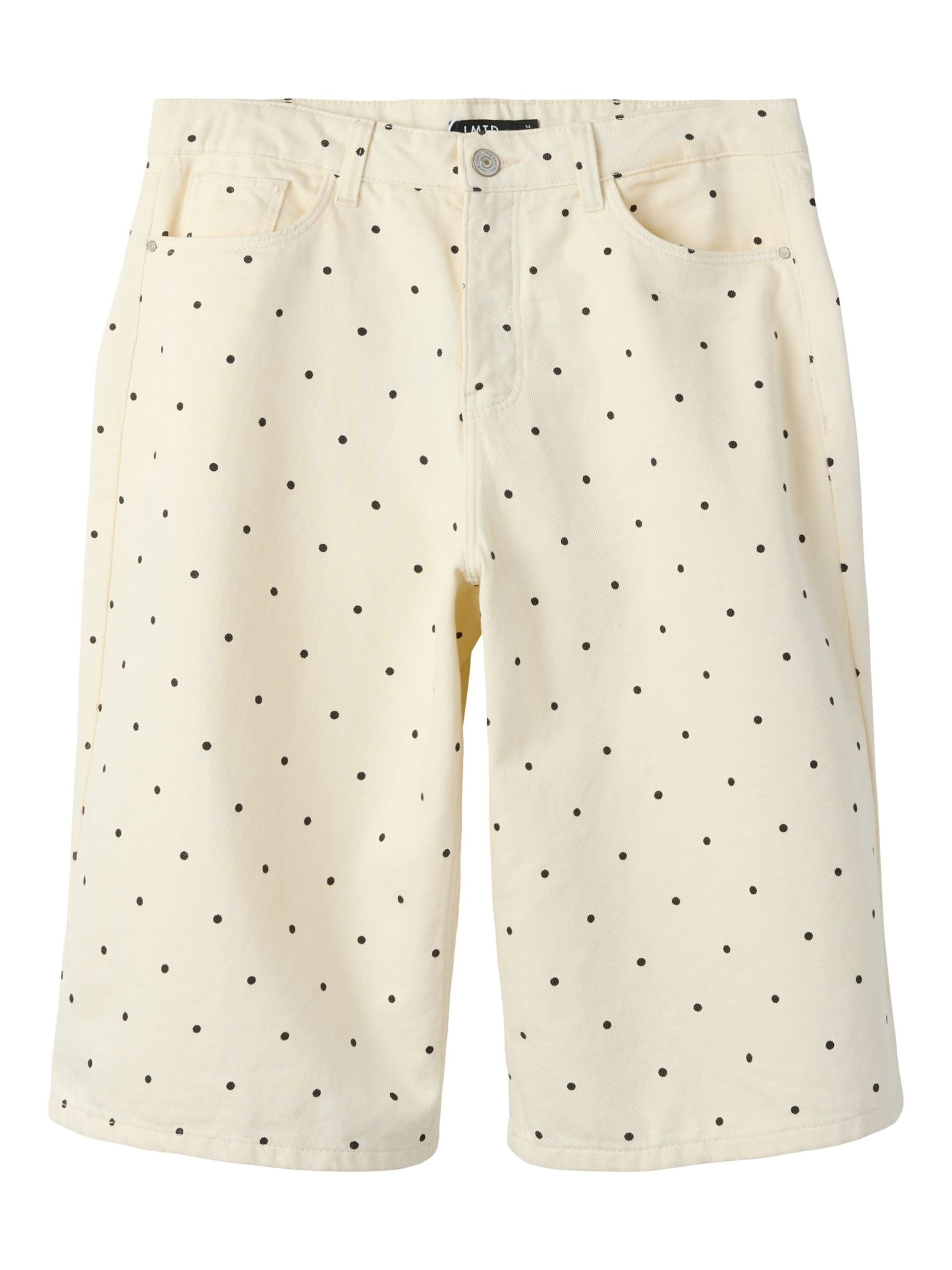 LMTD Jeans in Black / White denim, Item view