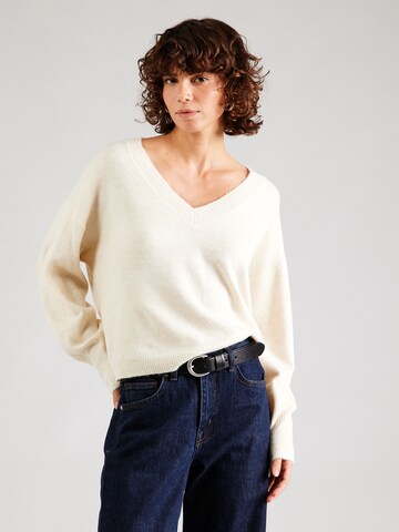 VERO MODA Pullover 'VMJUPITER' in Beige: Vorderseite
