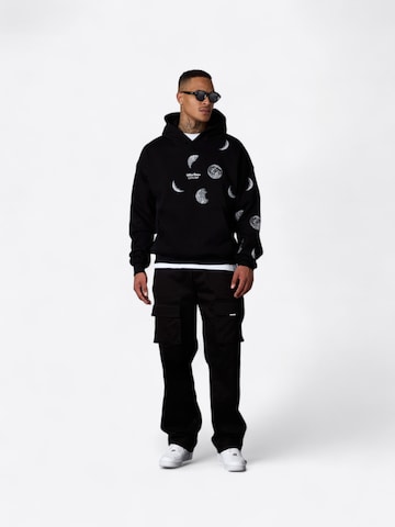 Sweat-shirt ' Silent Motion Moon Oversized ' ESTEEM en noir