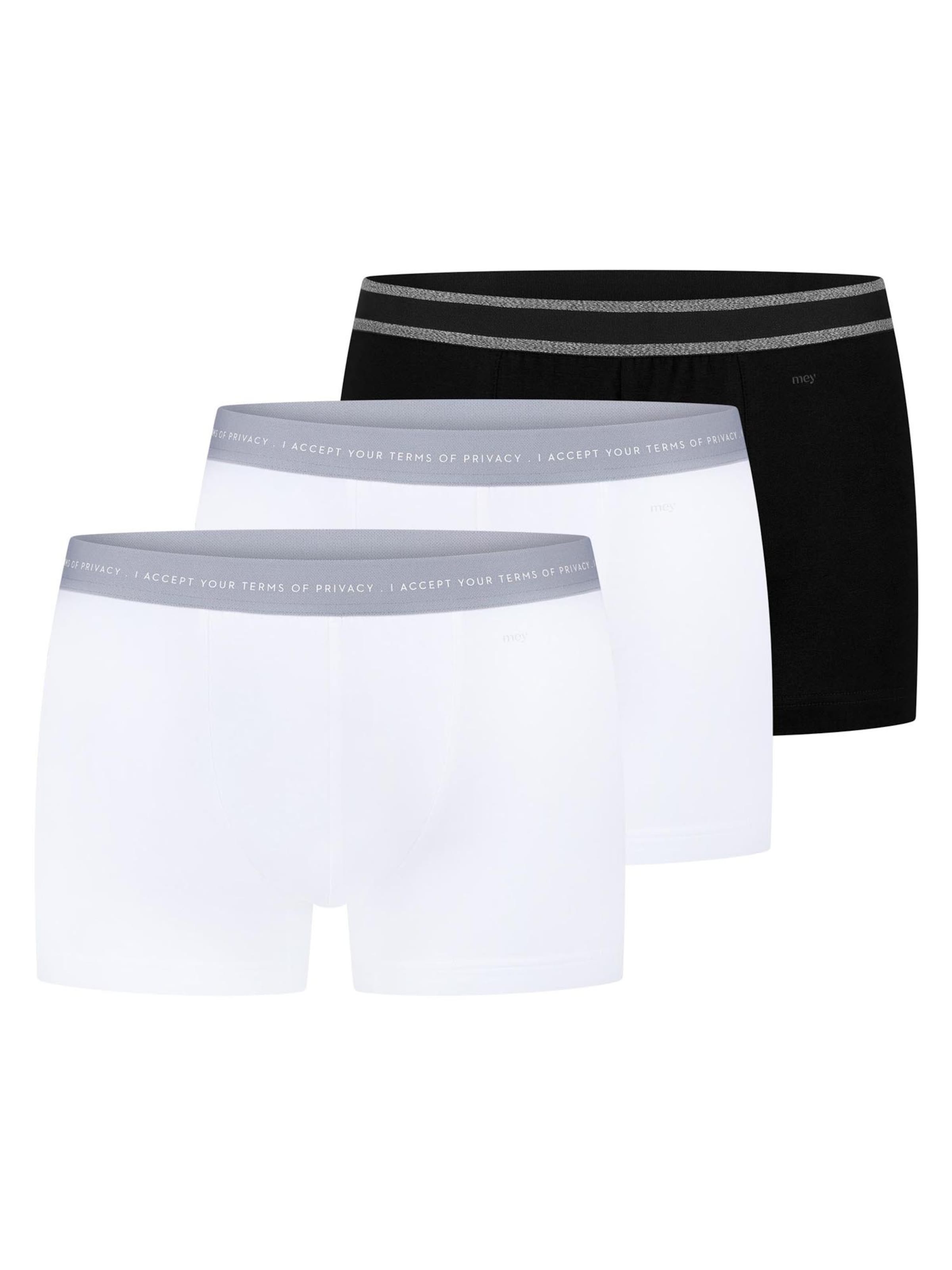 Mey Boxer shorts 'RE:THINK' in Mottled black, Item view