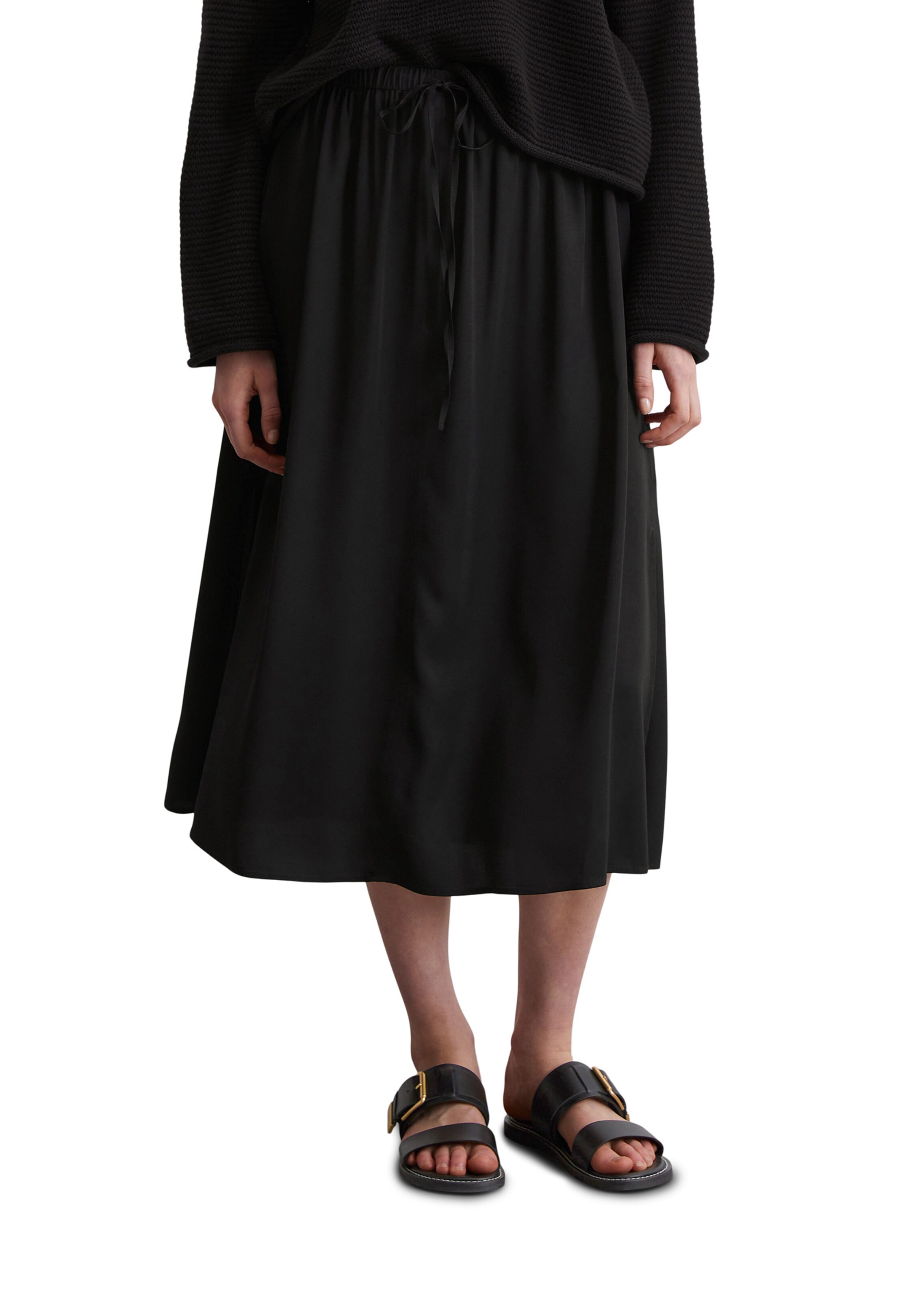 Marc O'Polo Rock in Schwarz: Vorderseite