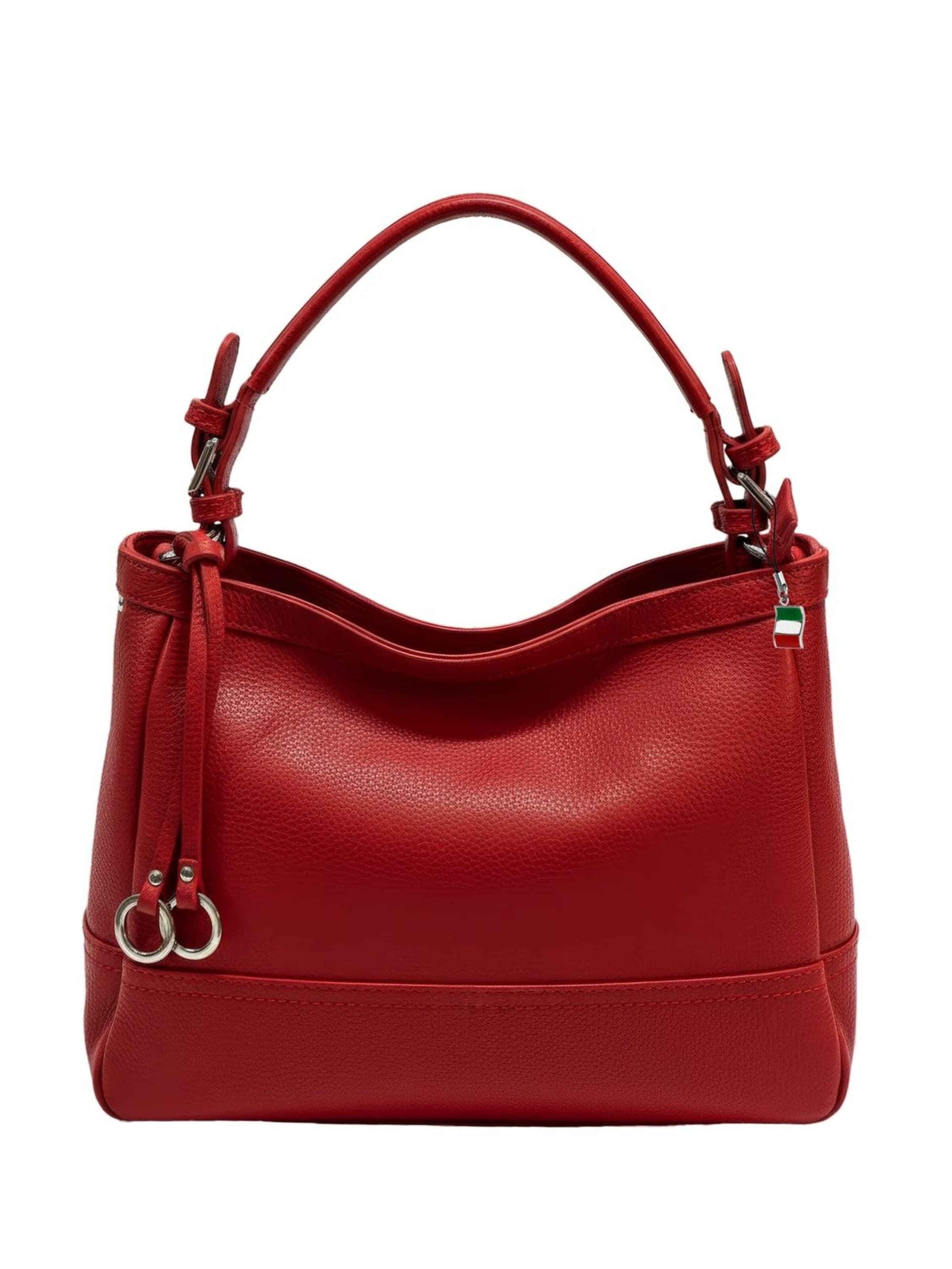 Sac bandoulière Florence en rouge : devant