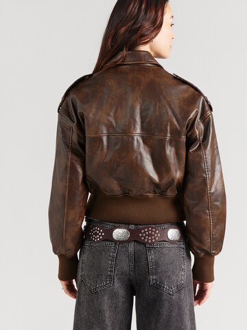 TOPSHOP Átmeneti dzseki 'ASTA' - barna