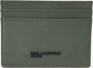 žalia KARL LAGERFELD JEANS Piniginė ' LOGO ': priekis