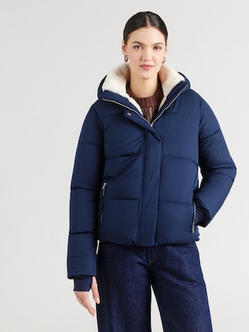 HOLLISTERZimska jakna - plava boja: prednji dio