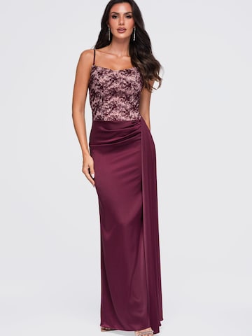 Ombre Abendkleid‌‌‌‌‌‌‌‌‌ in Rot
