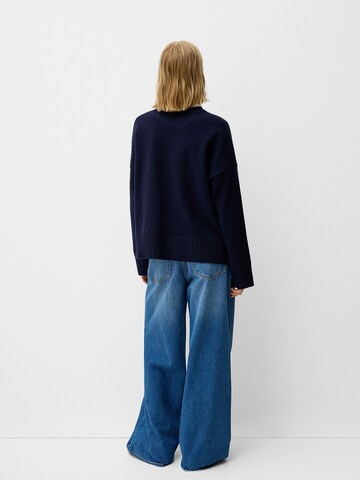 Bershka Sweater in Blue