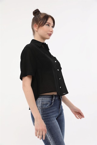 HOME STORE Bluse in Schwarz