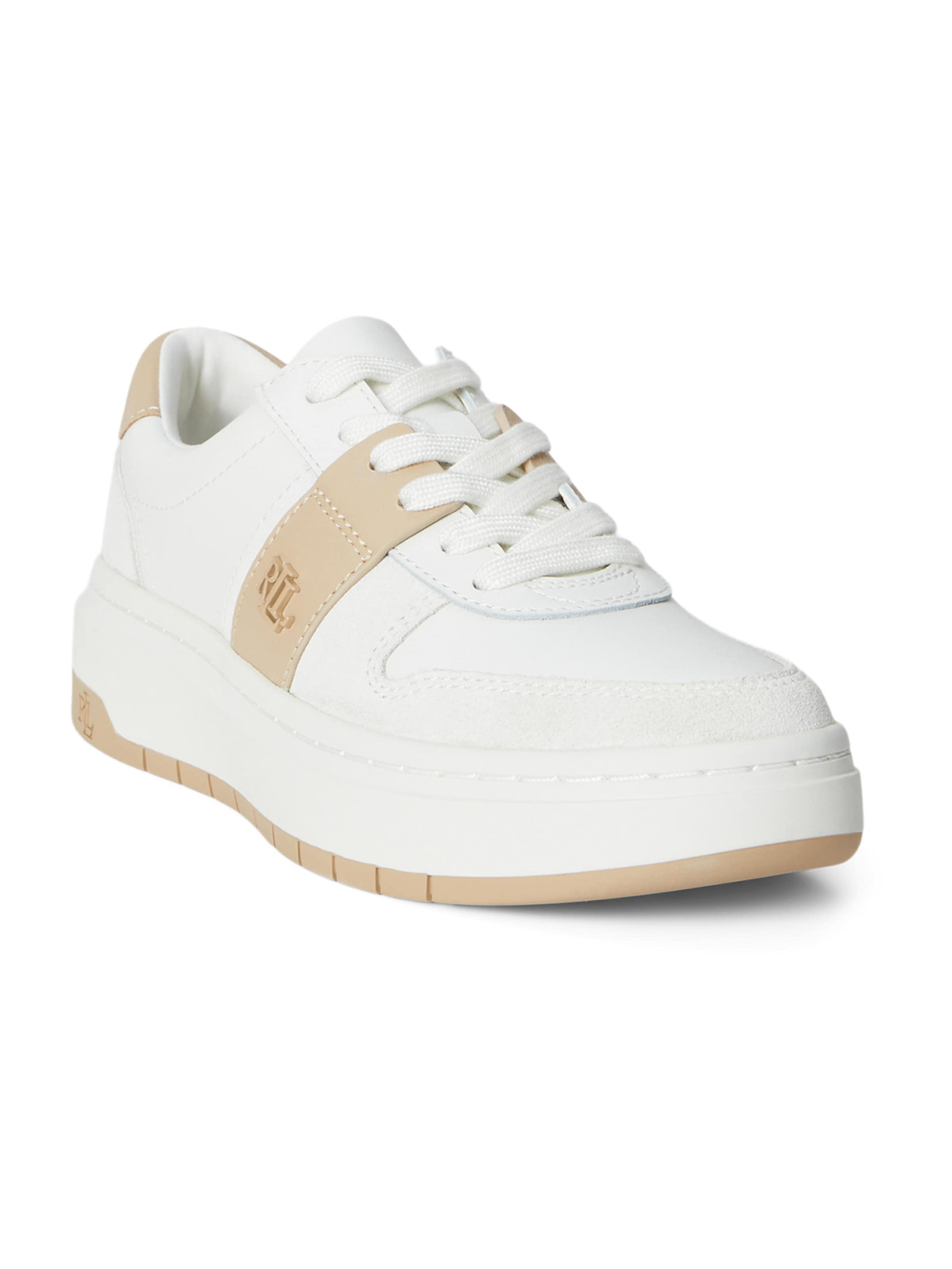 Lauren Ralph Lauren Sneaker 'HARLIE' in Weiß: Vorderseite