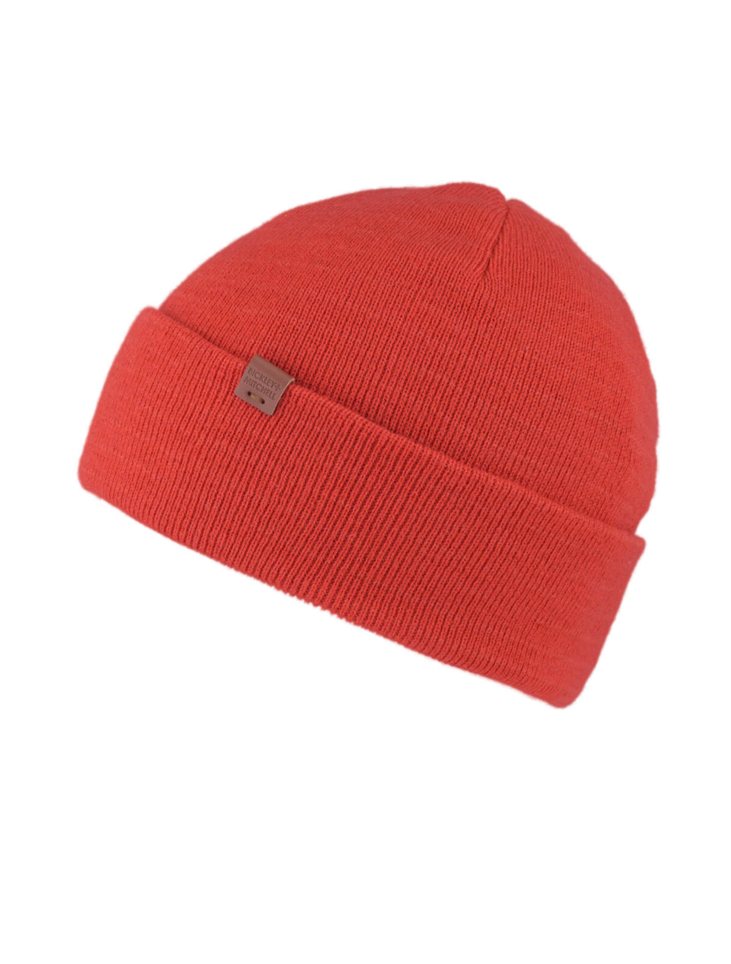 Bonnet Bickley + Mitchell en rouge : devant