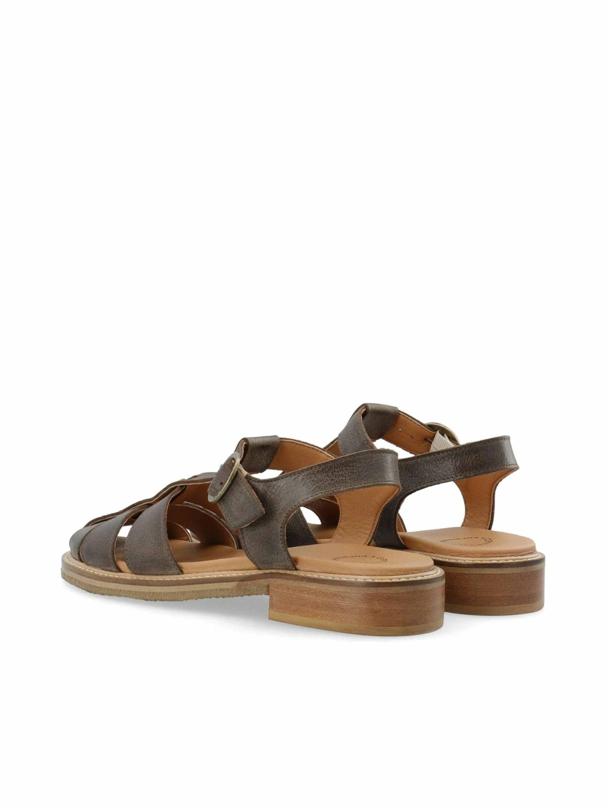 Ca'Shott Sandaalit 'Grace' värissä ruskea