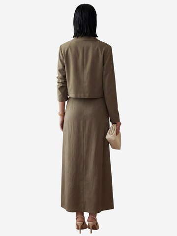My fashion Házi ruha 'Zweiteiliges Set' - zöld