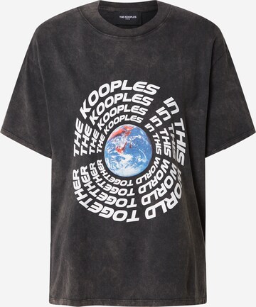 The Kooples T-Shirt in Schwarz: predná strana