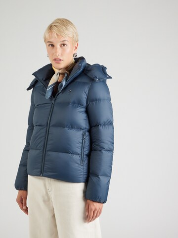 Calvin Klein Jeans Winterjas in Blauw: voorkant