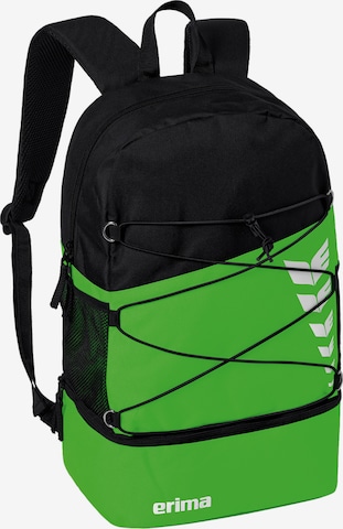 ERIMA Sports Backpack in Green: front