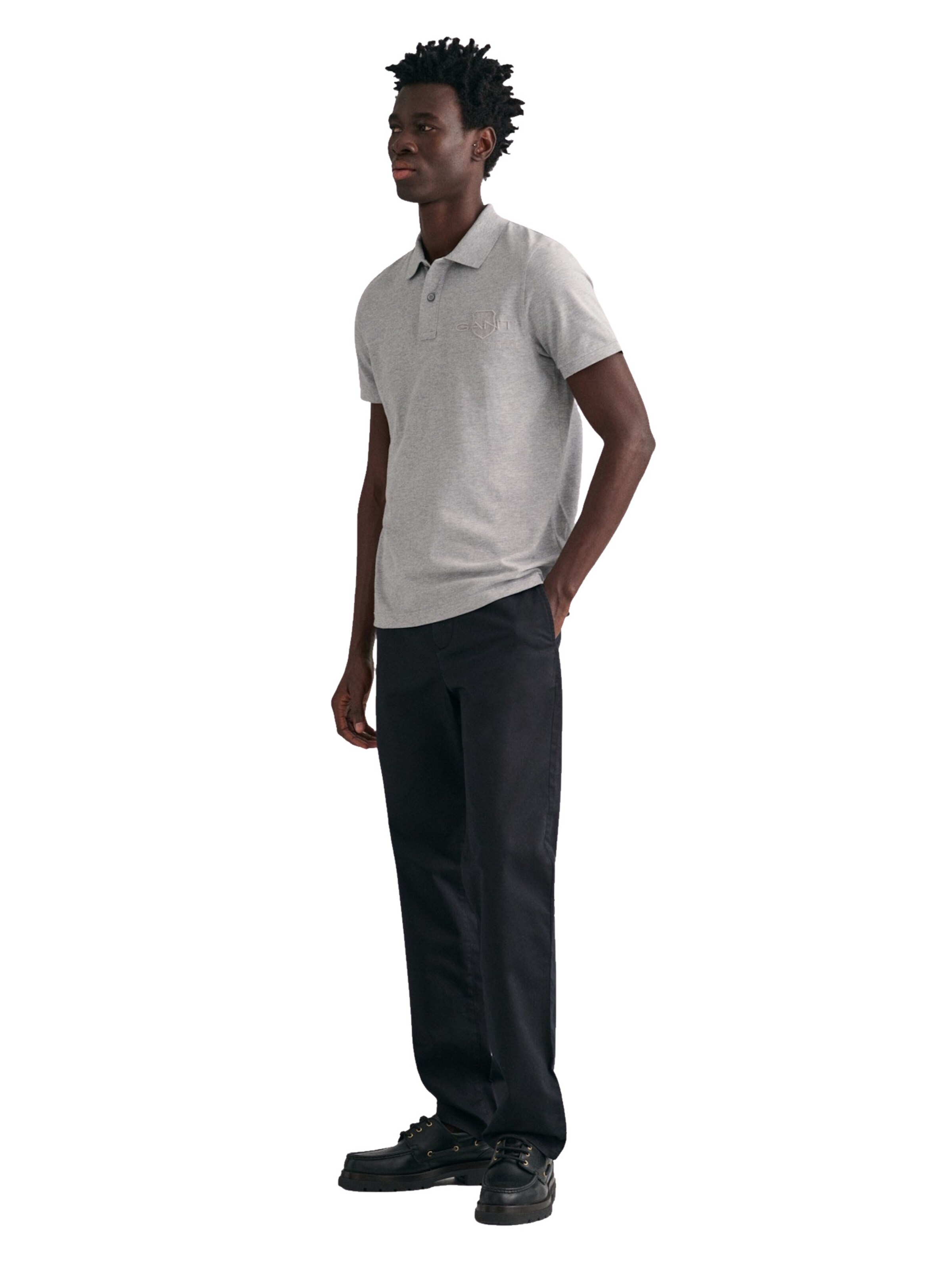 GANT Tričko - Sivá