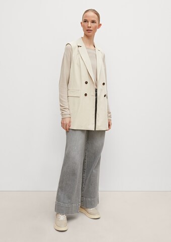 Gilet di comma casual identity in beige