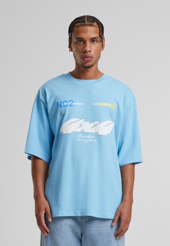 MT Upscale Tričko 'Motorsport' - Modrá