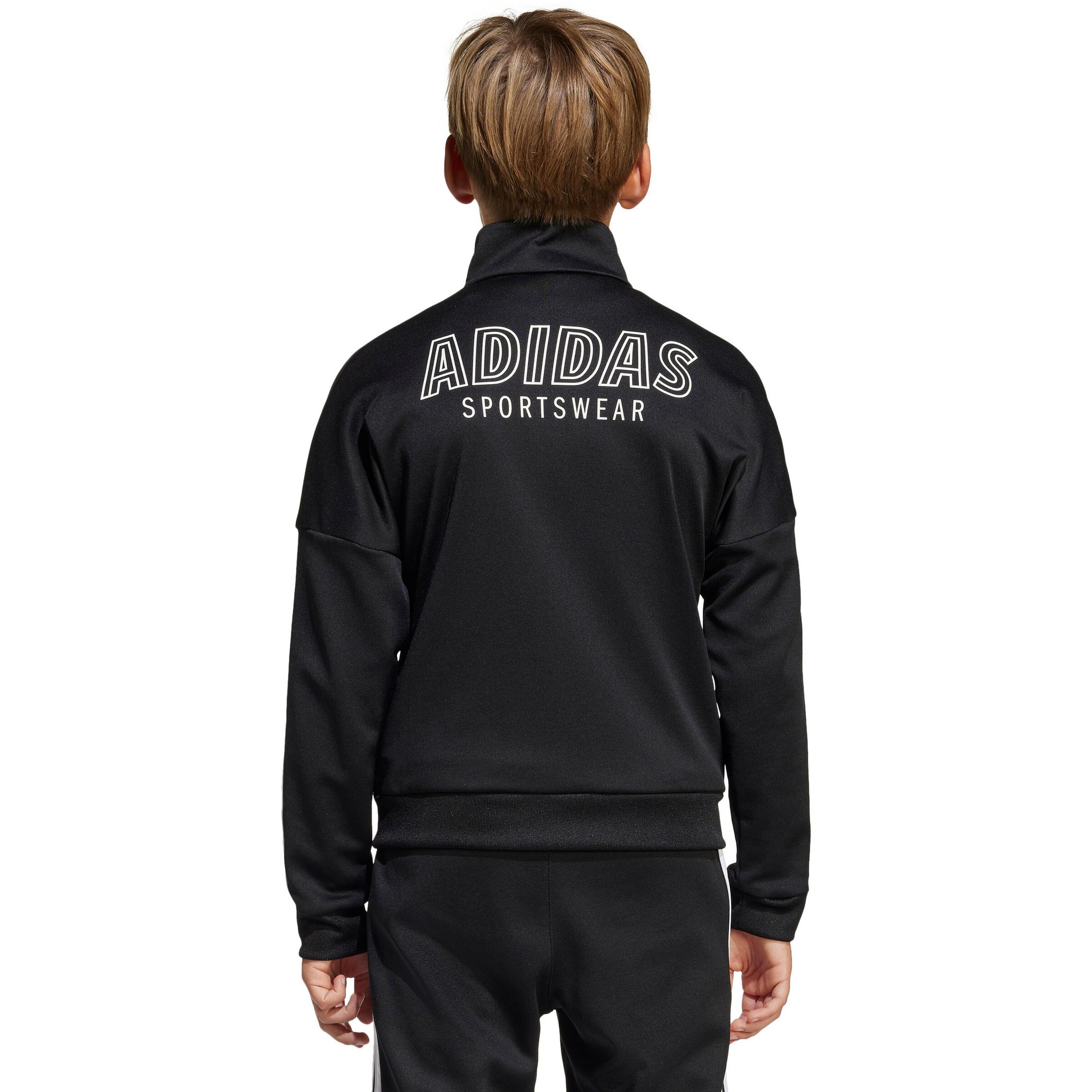ADIDAS SPORTSWEAR Athletic Jacket 'Hot' in Black