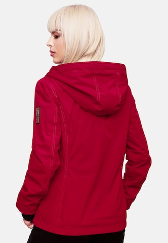 MARIKOO - Chaqueta de entretiempo 'Brombeere' en rojo