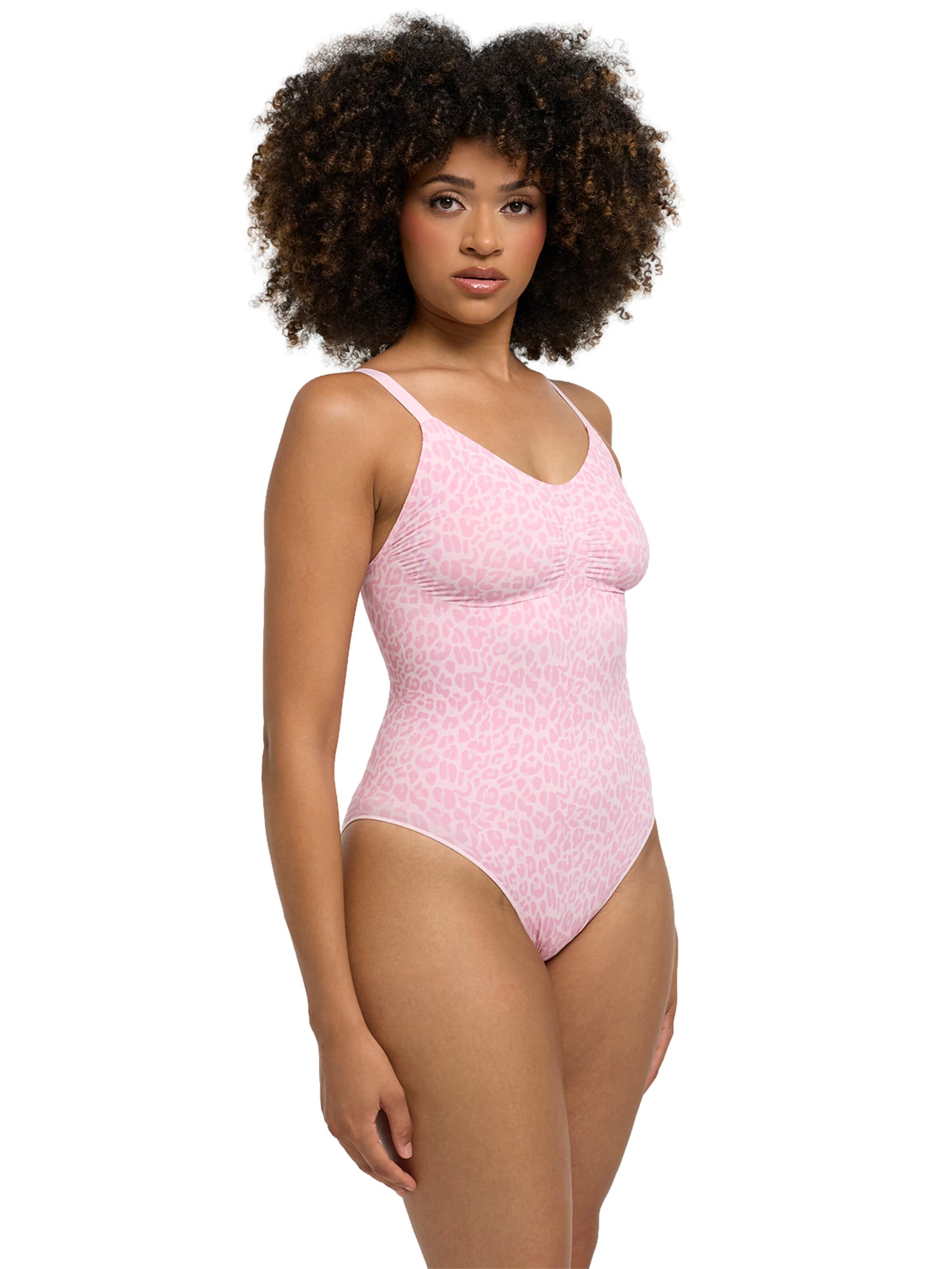 cfab - Body moldeador 'Bodysuit Sculpting Shapewear mit Slip' en rosa