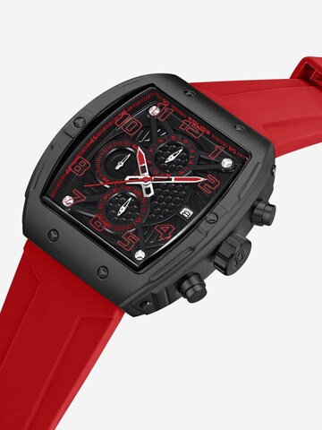 POLICE Analog watch ' Coswig ' in Red