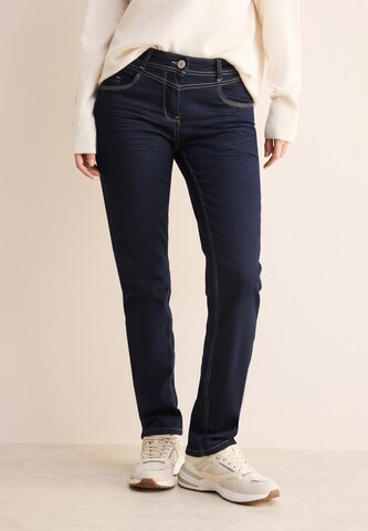 CECIL Regular Jeans in Blue: front