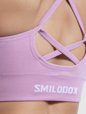 Bustier Soutien-gorge de sport ' Cetrina ' Smilodox en rose