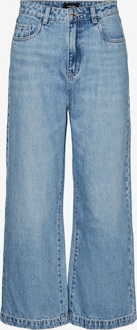 VERO MODA Wide leg Jeans 'Kathy' i blå: framsida