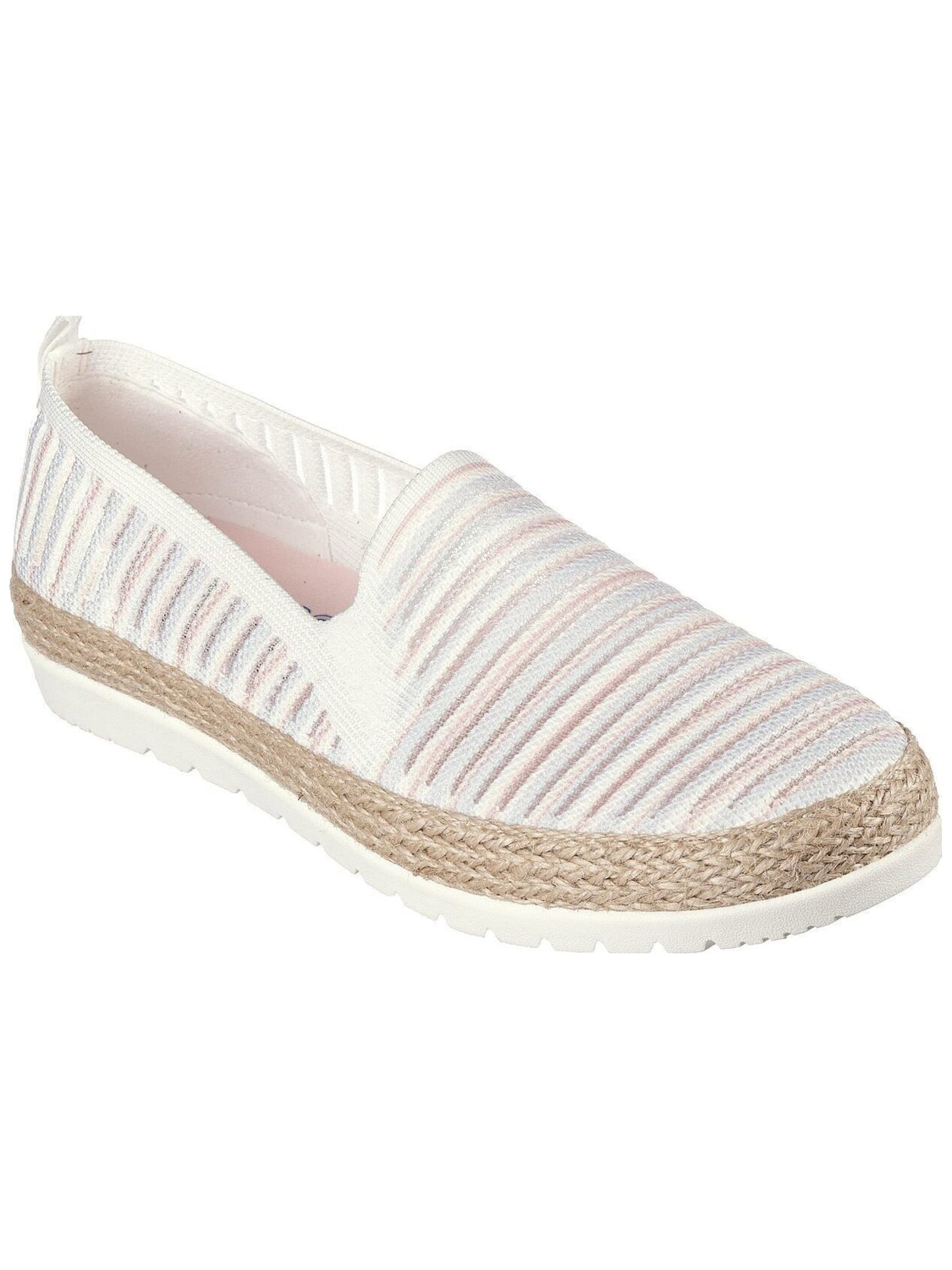 Ballerina 'Skechers Flexpadrille3.0-sere' di SKECHERS in bianco