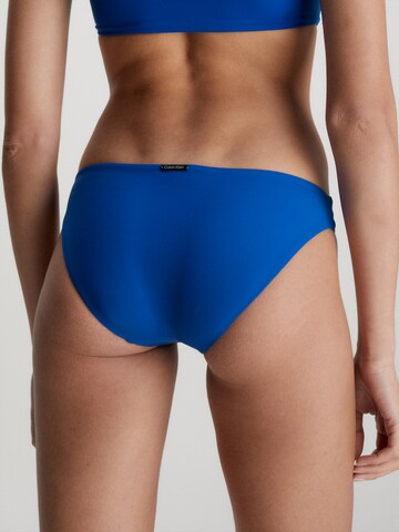 Calvin Klein Swimwear Bikinihose in Blau