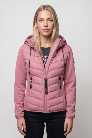 alife & kickin - Chaqueta de entretiempo 'ZeliaAK A' en rosa: frente