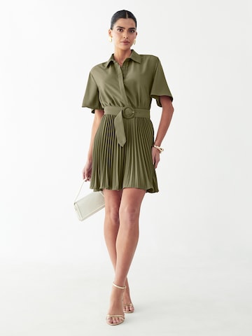 Willa Рокля тип риза 'Mckenzi' в зелено: отпред