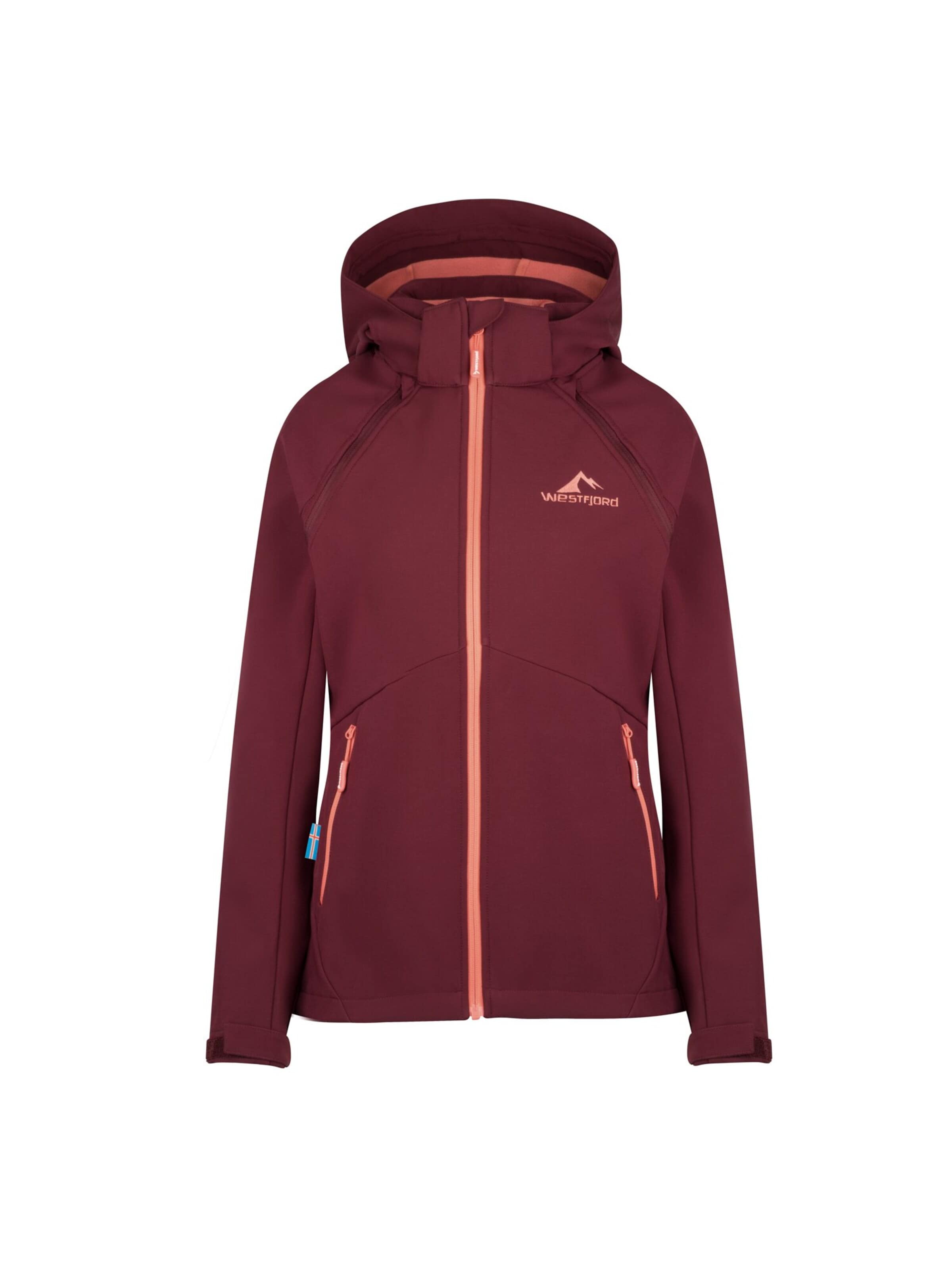 WESTFJORD Outdoorjacke‌‌‌‌‌‌‌‌‌ in Braun: Vorderseite