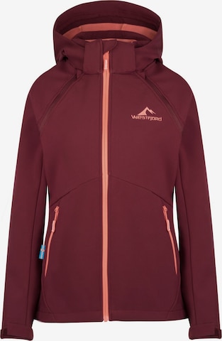 WESTFJORD Outdoorjacke in Braun: Vorderseite