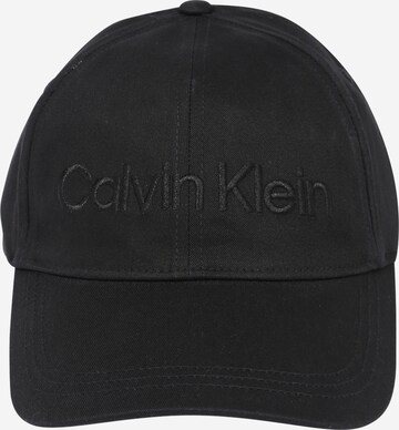 Calvin Klein Czapka z daszkiem w kolorze czarny