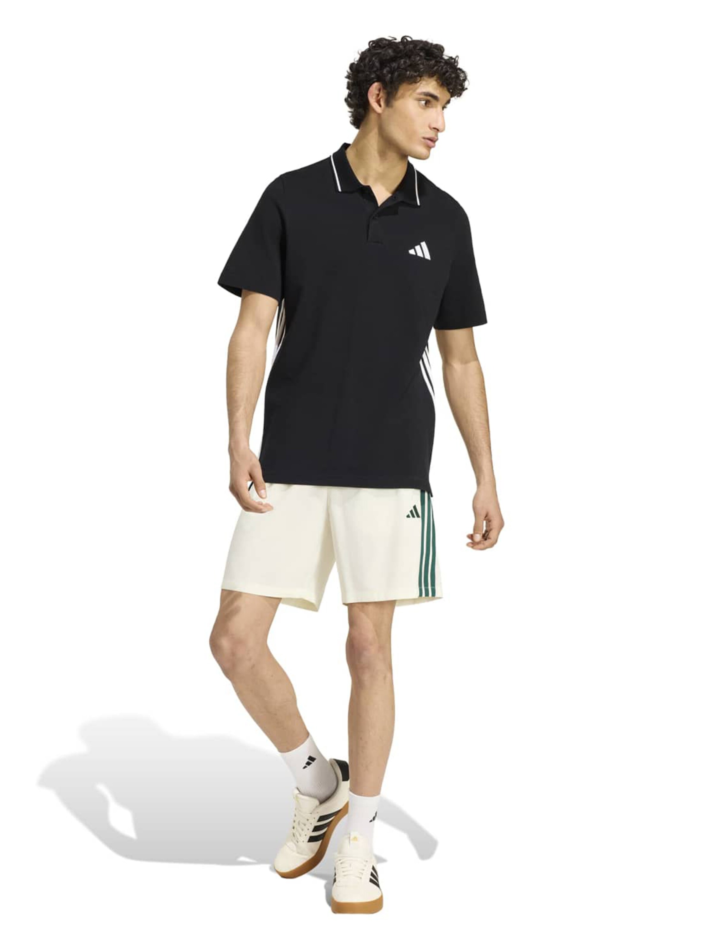 ADIDAS SPORTSWEAR - Loosefit Pantalón deportivo 'CHELSEA' en beige