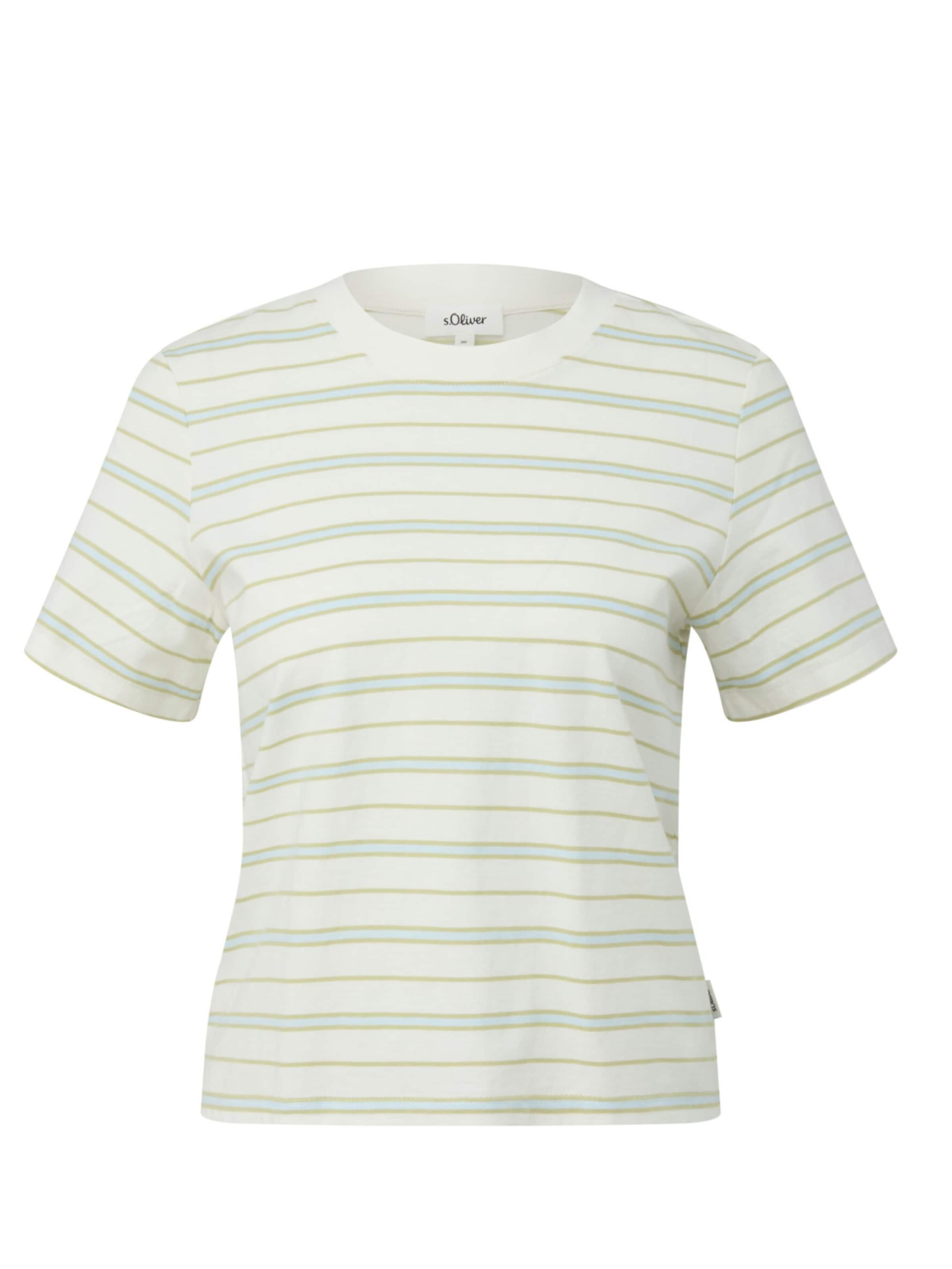 s.Oliver T-shirt 's.Oliver - Dames t-shirt' en XXL en blanc, Vue avec produit
