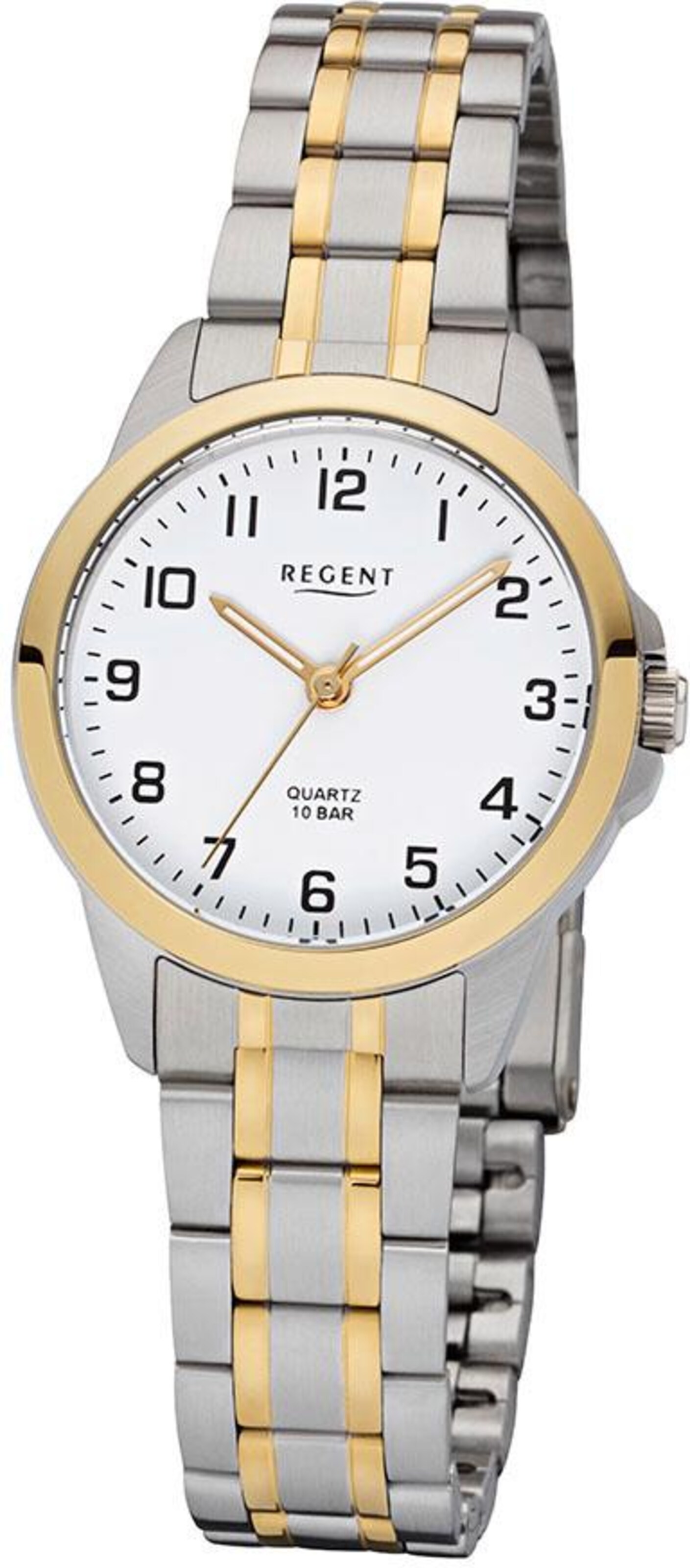 REGENT Analog Watch in Silver: front