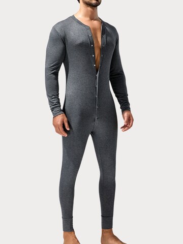 TAUWELL Long Pajamas in Grey: front
