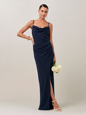 BWLDR Avondjurk 'Gemma' in Blauw