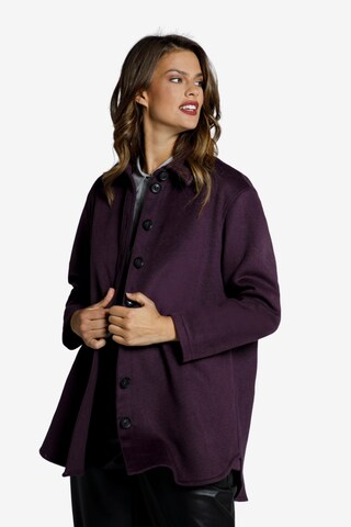 Veste mi-saison Ulla Popken en violet : devant