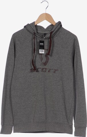 SCOTT Sweatshirt & Zip-Up Hoodie in S in Grey: front