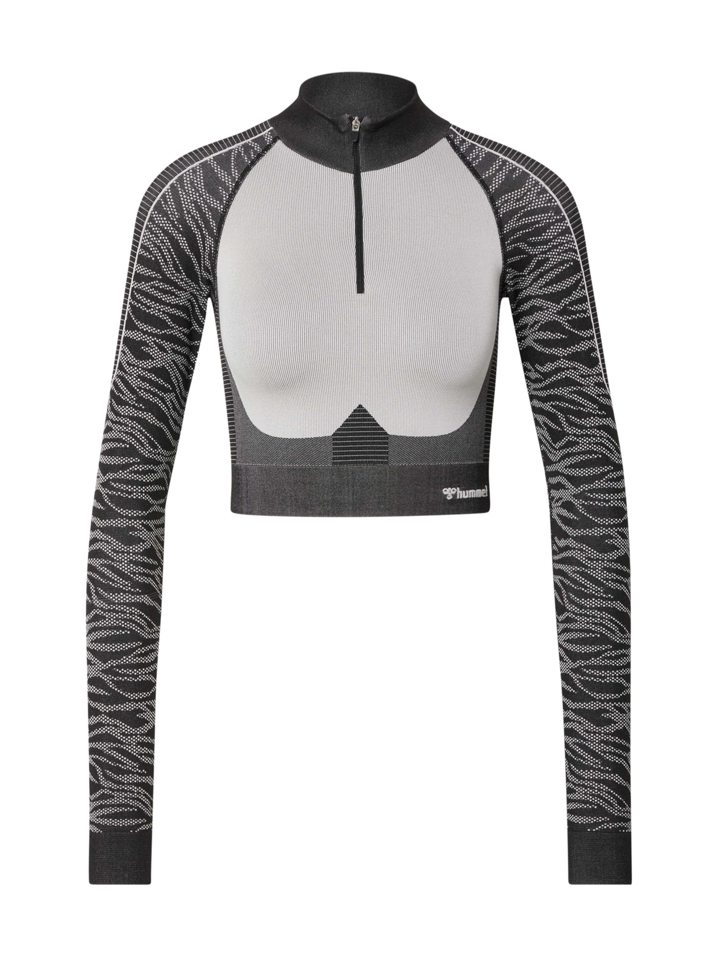 Hummel Functioneel shirt 'Mila' in Zwart: voorkant