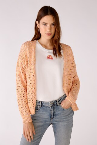 Cardigan OUI en orange : devant