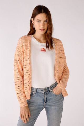 Cardigan OUI en orange : devant