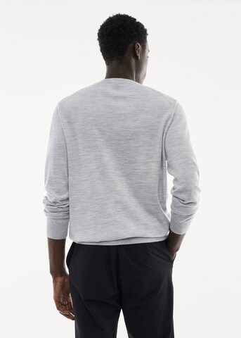 MANGO MAN Sweater 'willy' in Grey